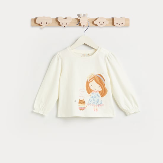 Juniors Graphic Print T-shirt