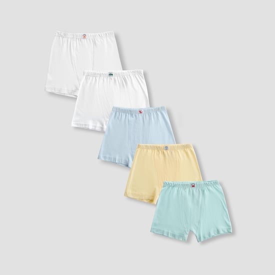 Juniors Applique Detail Trunks - Set of 5