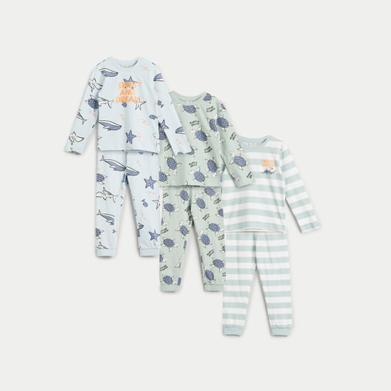 Juniors Assorted T-shirt and Joggers - Set of 3