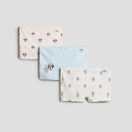 Juniors Minnie Mouse Print Boy Shorts
