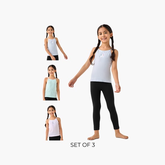 Juniors Assorted Camisole - Set of 3