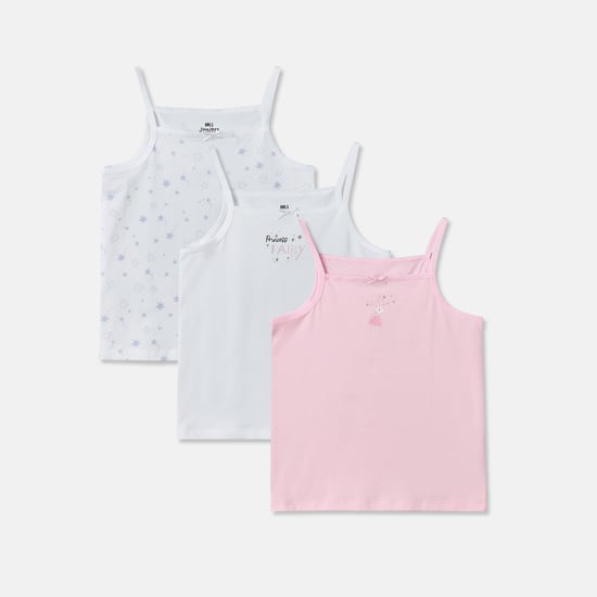 Juniors Assorted Camisole - Pack of 3