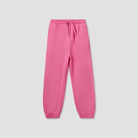 Juniors Solid Joggers with Pockets