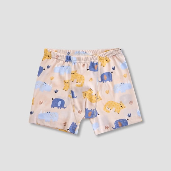 Juniors Printed Trunks - Pack of 7