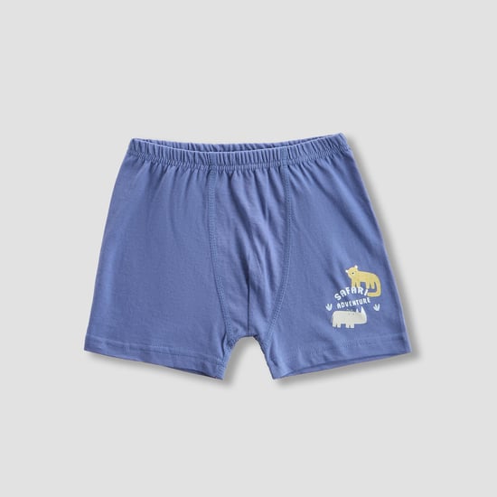 Juniors Printed Trunks - Pack of 7