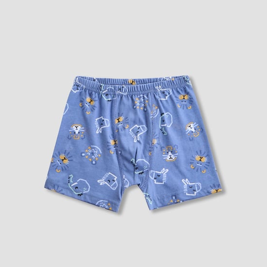 Juniors Printed Trunks - Pack of 7