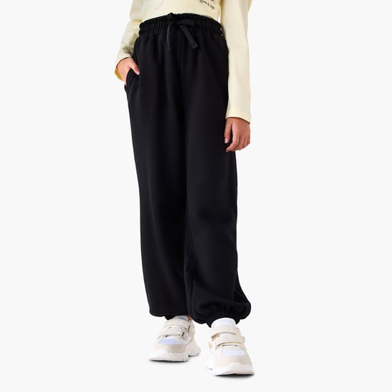 Juniors Solid Joggers with Pockets