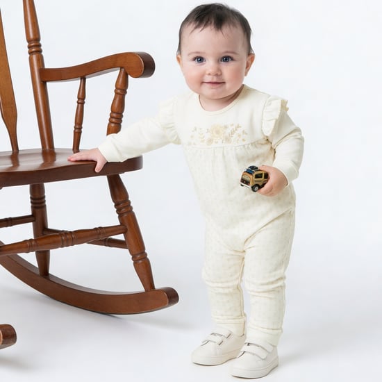 Giggles Printed Sleepsuit with Snap Button
