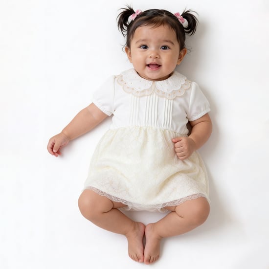 Giggles Lace A-Line Dress