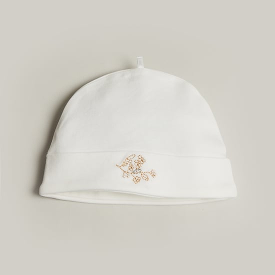 Giggles Embroidered Beanie