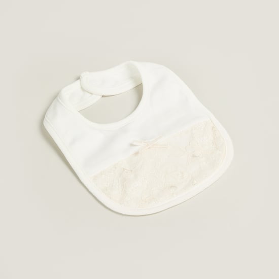 Giggles Lace Detail Bib