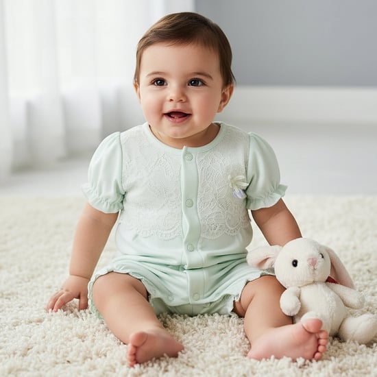 Giggles Lace Romper