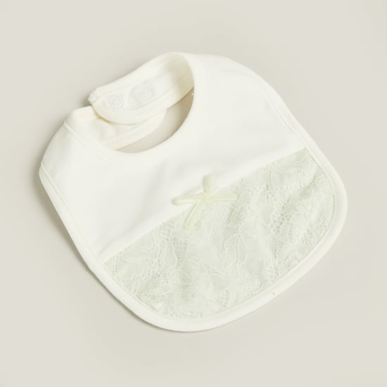Giggles Lace Detail Bib