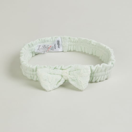 Giggles Lace Bow Detail Headband
