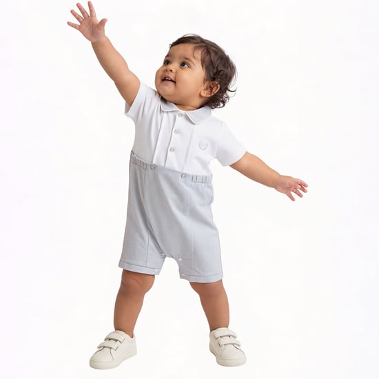 Giggles Colourblocked Romper