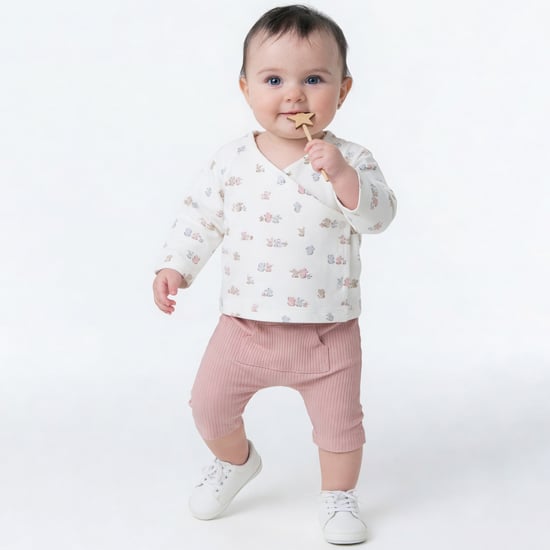 Juniors Printed T-shirt and Pyjama Set