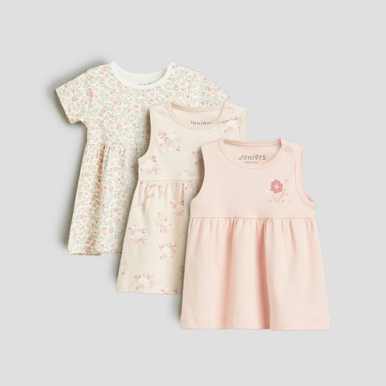 Juniors Printed Dress - Pack of 3