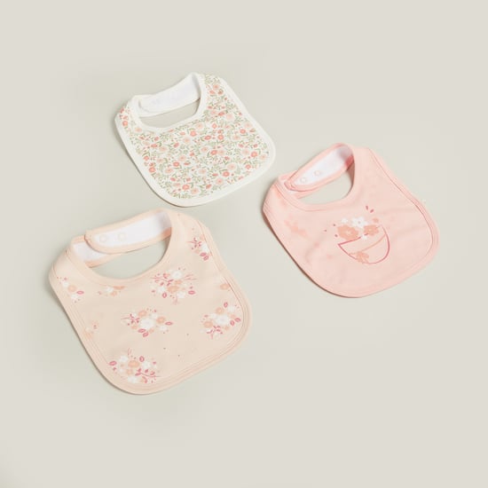Juniors Printed Bib - Pack of 3