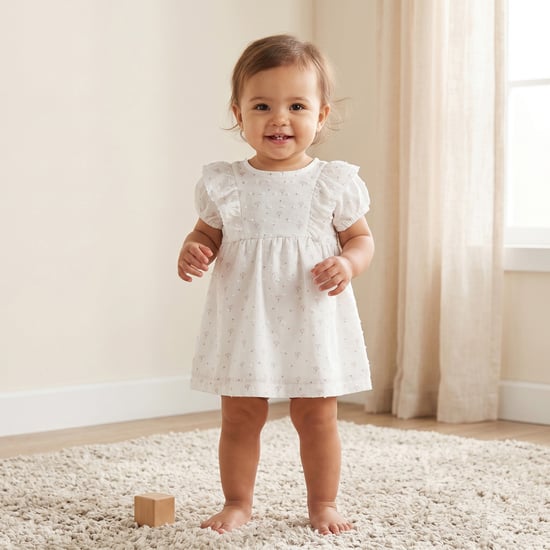 Giggles Printed A-Line Dress