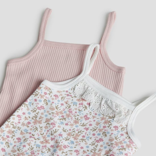 Juniors Assorted Strappy Bodysuit - Pack of 2