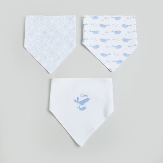 Juniors Printed Bib - Set of 3