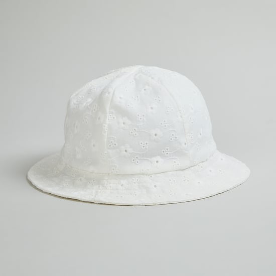 Juniors Embroidered Bucket Hat