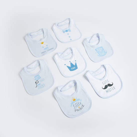 Juniors Printed Bib - Set of 7