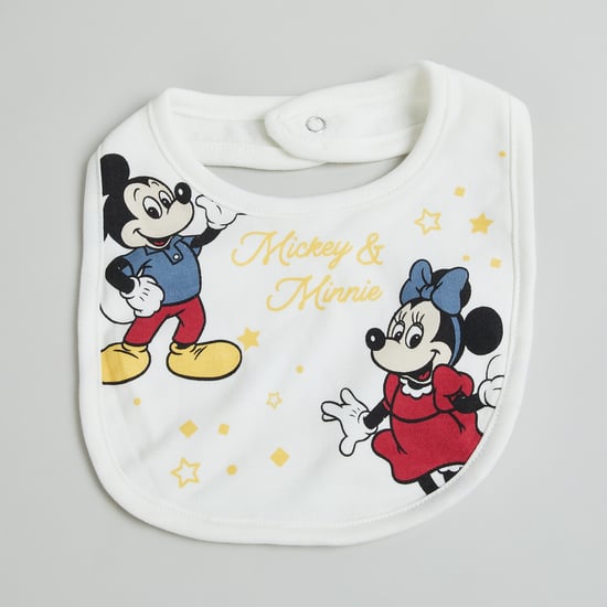 Juniors Mickey Mouse Print Bib