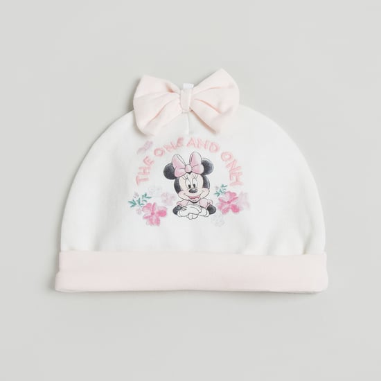 Juniors Minnie Mouse Print Beanie