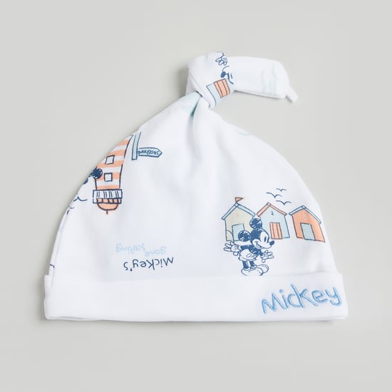 Juniors Mickey Mouse Print Beanie
