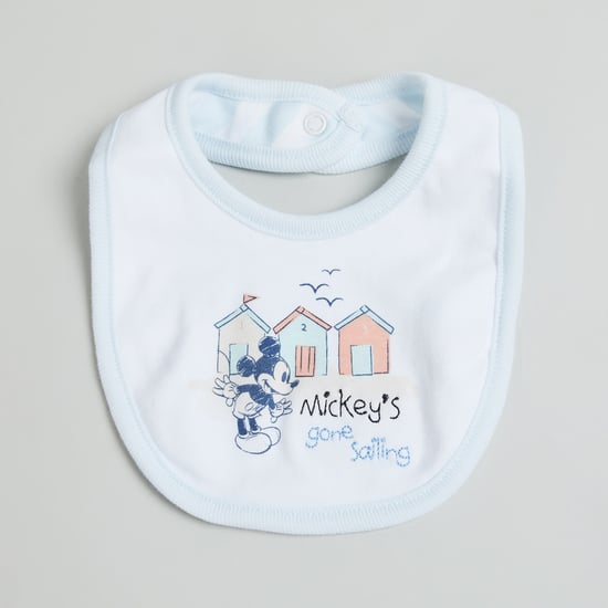Juniors Mickey Mouse Print Bib