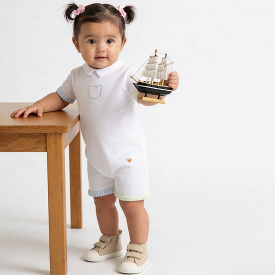 Juniors Solid Romper