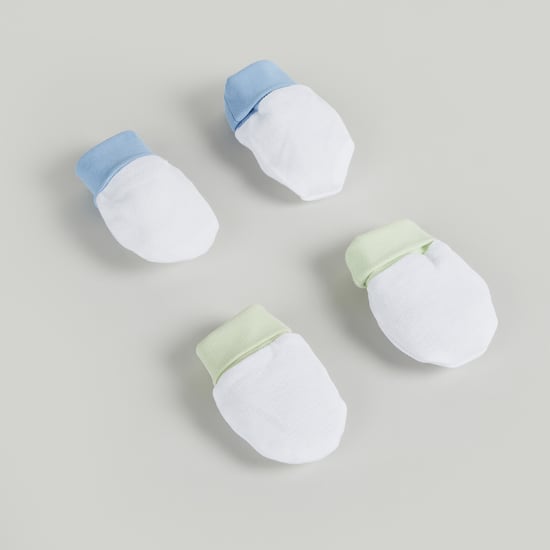 Juniors Solid Mittens - Pack of 2