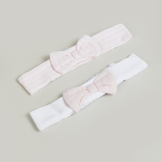Juniors Bow-Detail Headbands - Pack of 2