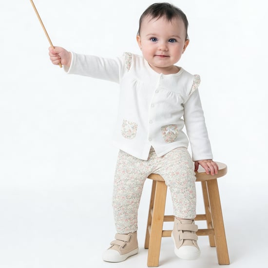 JUNIORS Printed Top and Pyjama Set
