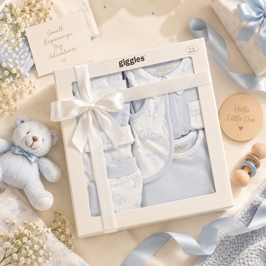 Giggles Printed Clothing Gift Set - Pack of 6