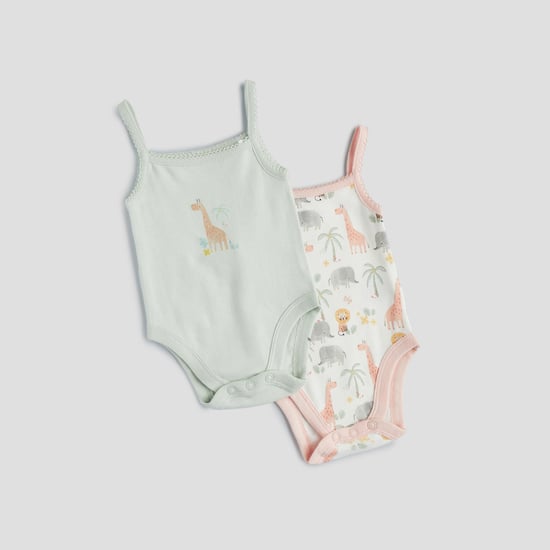 Juniors Printed Bodysuit - Set of 2