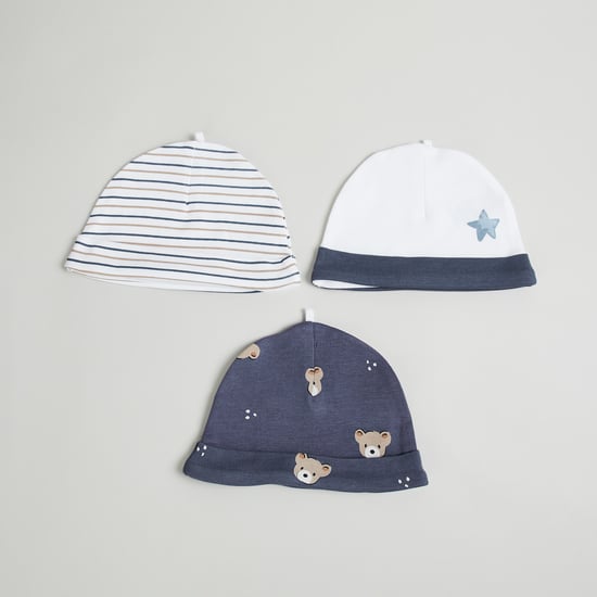 Juniors Assorted Beanie - Pack of 3