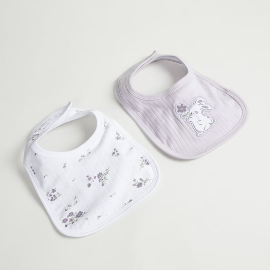 Juniors Assorted Terry Bibs - Pack of 2