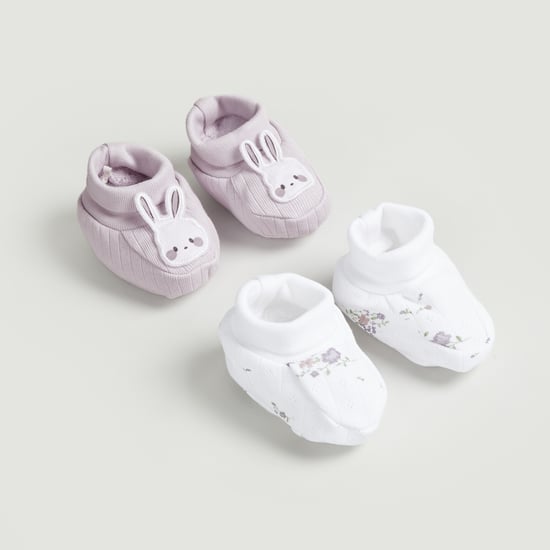 Juniors Assorted Booties - Pack of 2