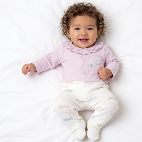 Juniors Colourblocked Sleepsuit