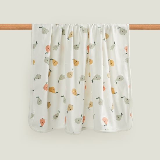 Juniors Printed Receiving Blanket - 80x80 cm