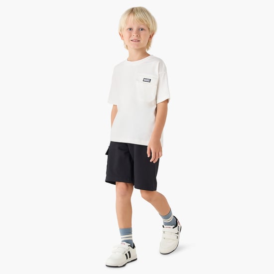 Spider-Man Print T-shirt and Shorts Set