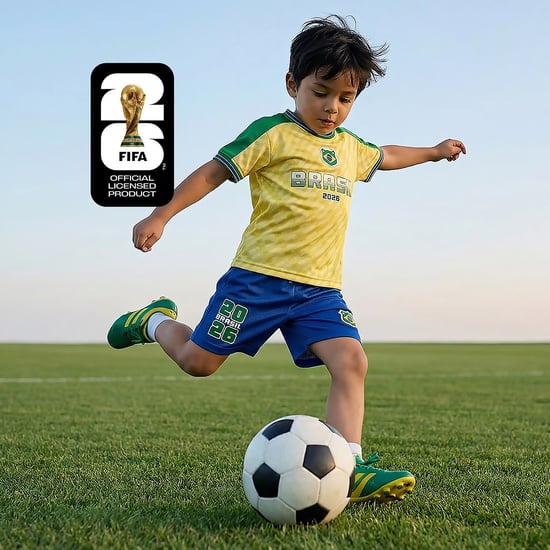 Juniors Brazil Print T-shirt and Shorts Set