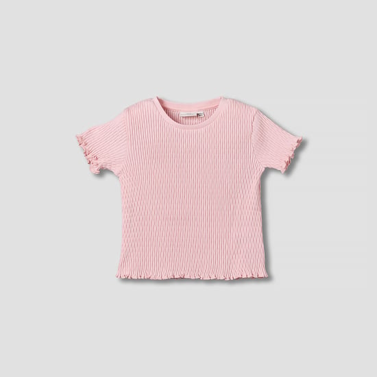 Juniors Ribbed T-shirt