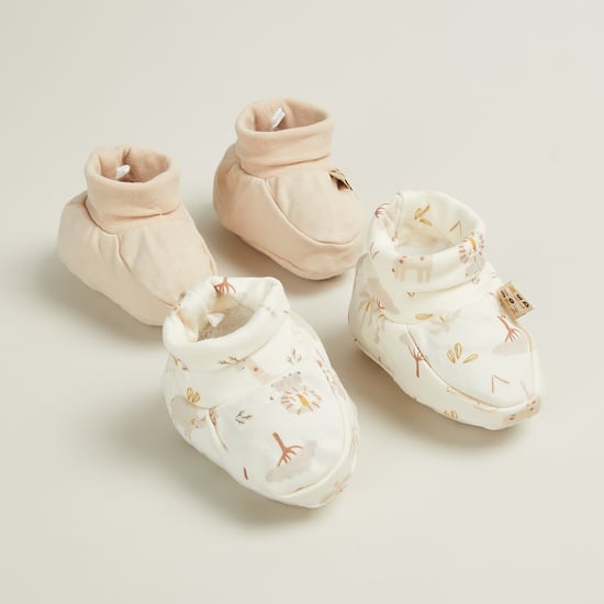 Juniors Assorted Booties - Pack of 2