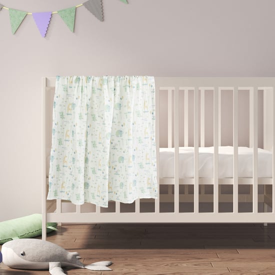 Juniors Crinkled Swaddle Blanket - 100x100cm