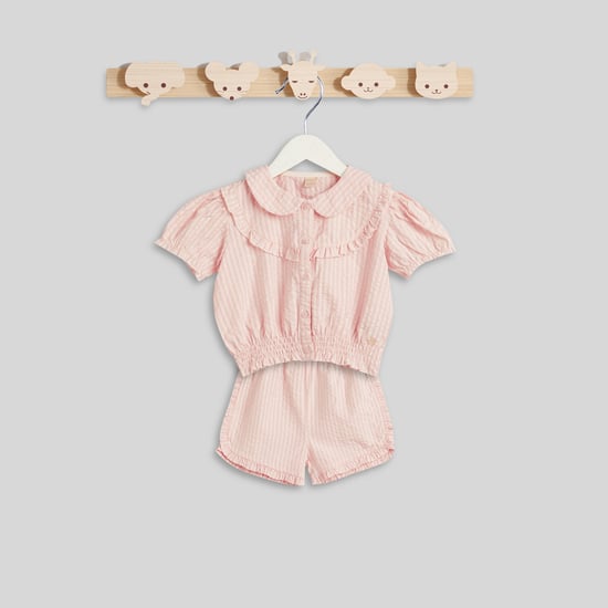 Giggles Seersucker Top and Short Sets