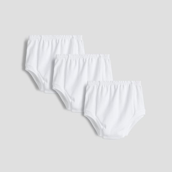 Juniors Solid Panties - Pack of 3