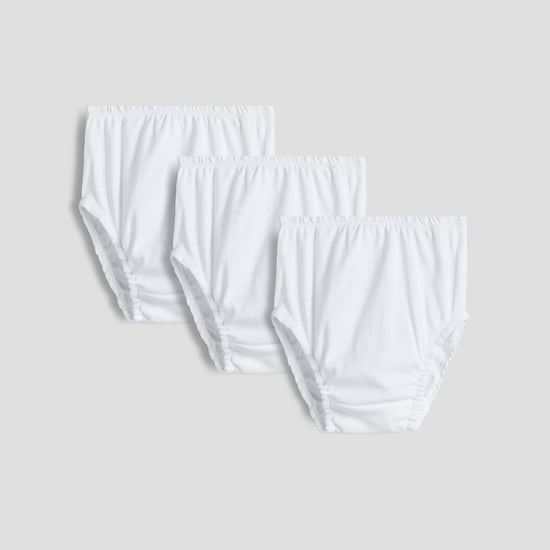 Juniors Solid Panties - Pack of 3